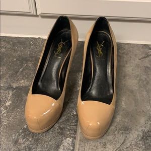 Ysl nude tribute pump 36.5